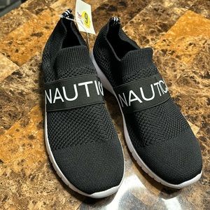 Nautica slide on sneakers size 9